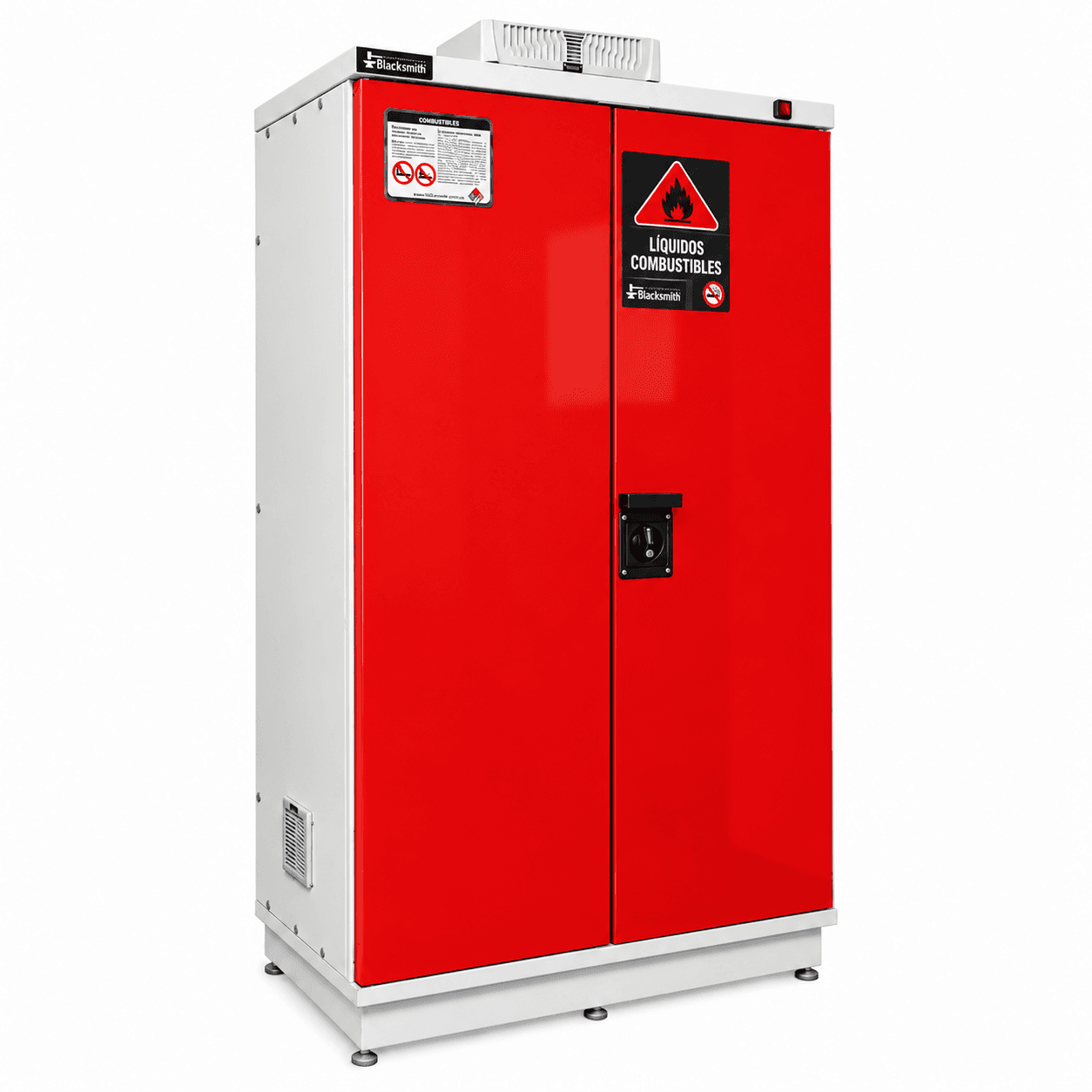Gabinete para Combustibles de 90 Galones T90 con Extracción – BLACKSMITH®