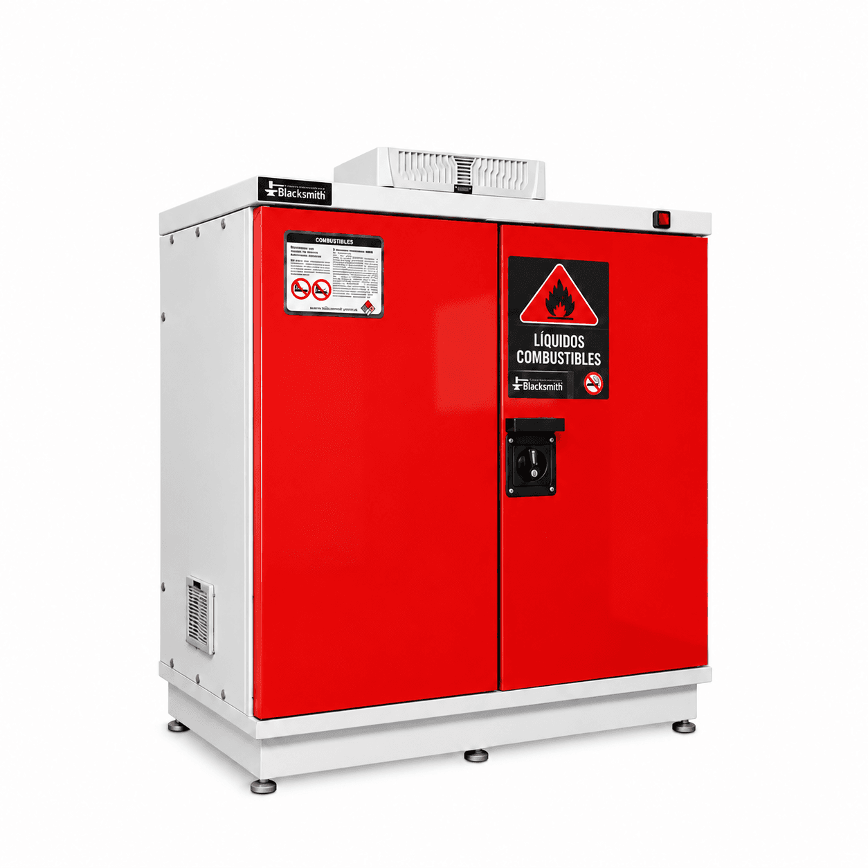 Gabinete para Combustibles de 30 Galones T90 con Extracción – BLACKSMITH®