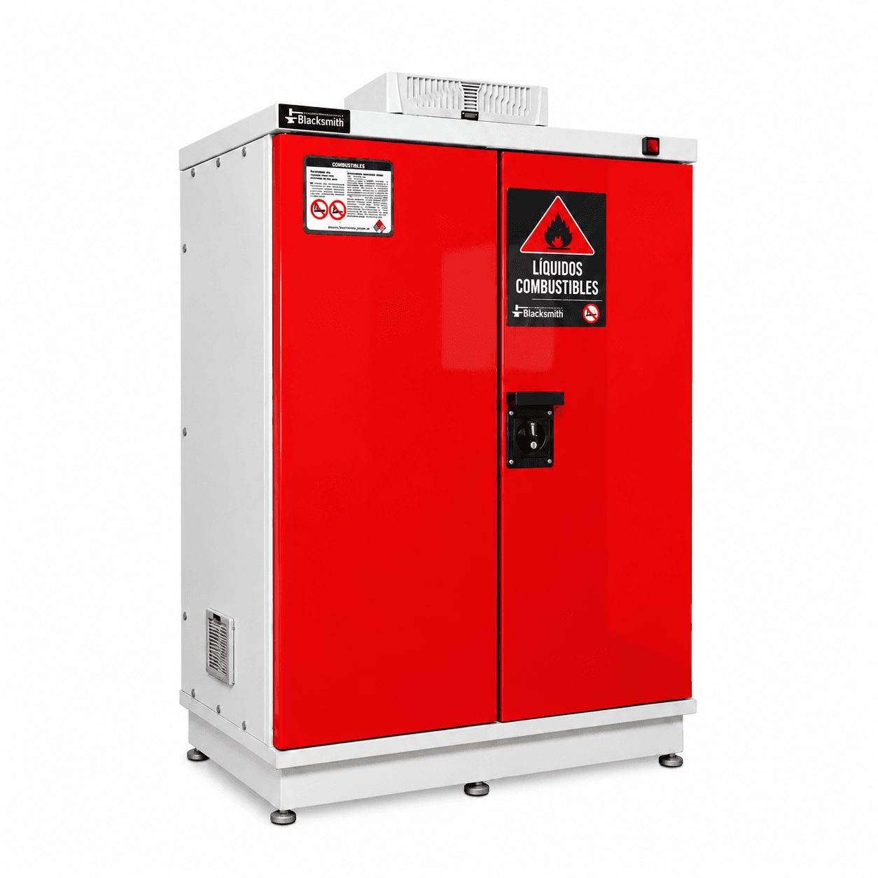 Gabinete para Combustibles de 45 Galones T90 con Extracción – BLACKSMITH®